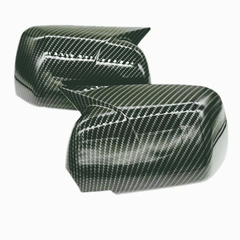 ZF-F 2 uds para BMW X5 E53 1999-2006 sin agujeros  luz cubierta  espejo retrovisor lateral tapa  ala puerta Exterior vista embel