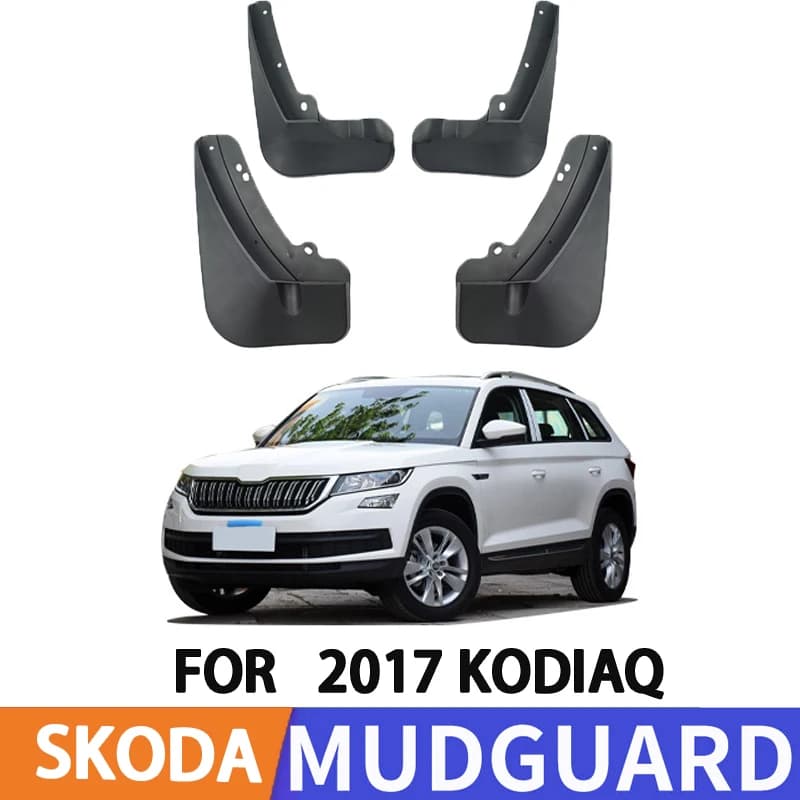 For 2017 Skoda Kodiaq KADIAQ Car Tire Fender Splash Guard Front and Rear Wheel Fenders