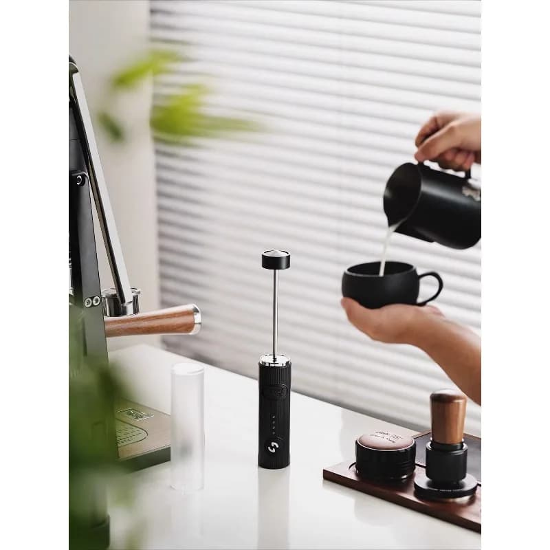 Magic Foam Master Coffee Handheld Electric Milk Beater Portable Milk Foam Machine Stirring Hair Beater Latte Artifact