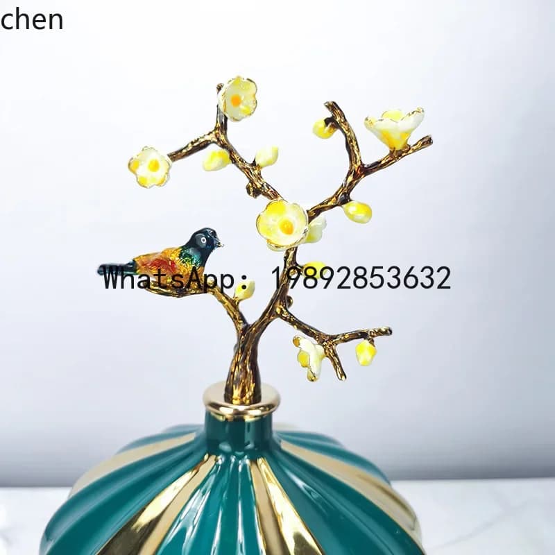 U11 New Chinese Style Vase Ornament, Chinese Style Living Room, Wine Cabinet, TV Cabinet, Study Room, Entryway Soft Decoration