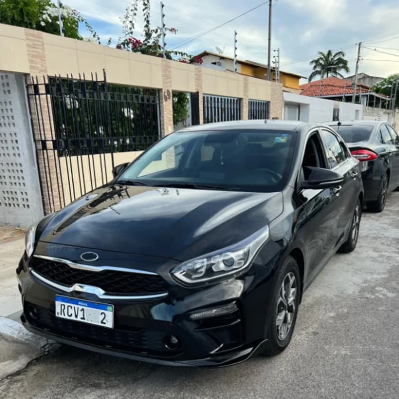 For KIA K3 Forte 2018~2023 Door Side Wing Rearview Mirror Cover Sticker Trim Cap Lid With Horn Car Styling Auto Accessories