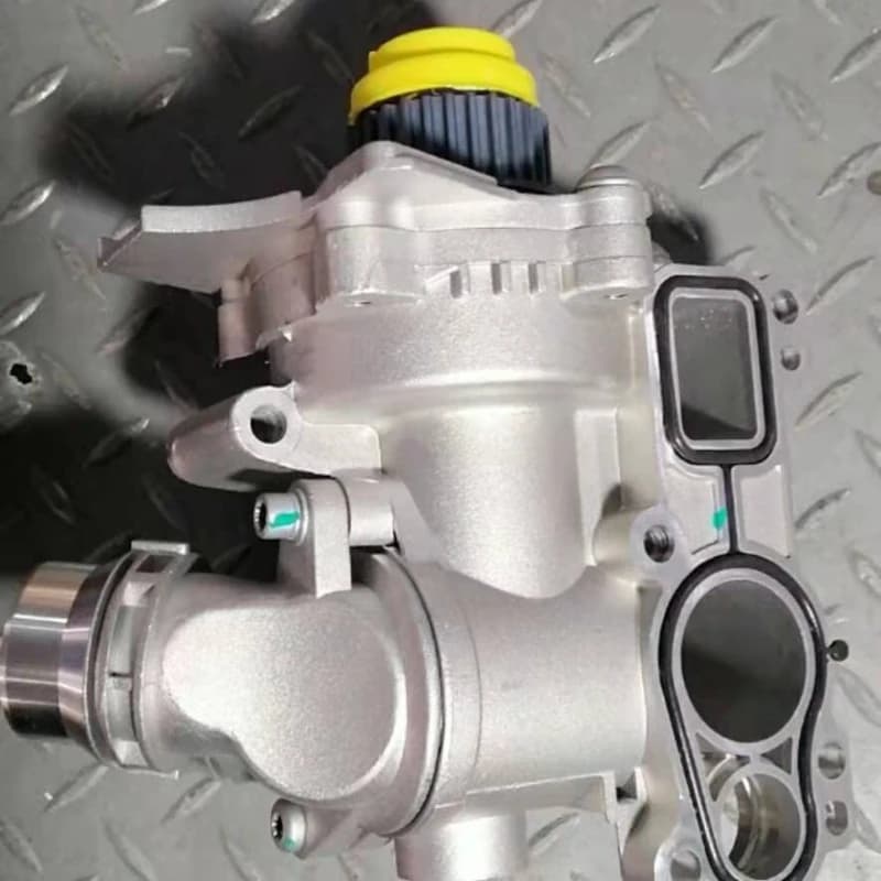 Automobile water pump thermostat all-aluminum assembly cooling system