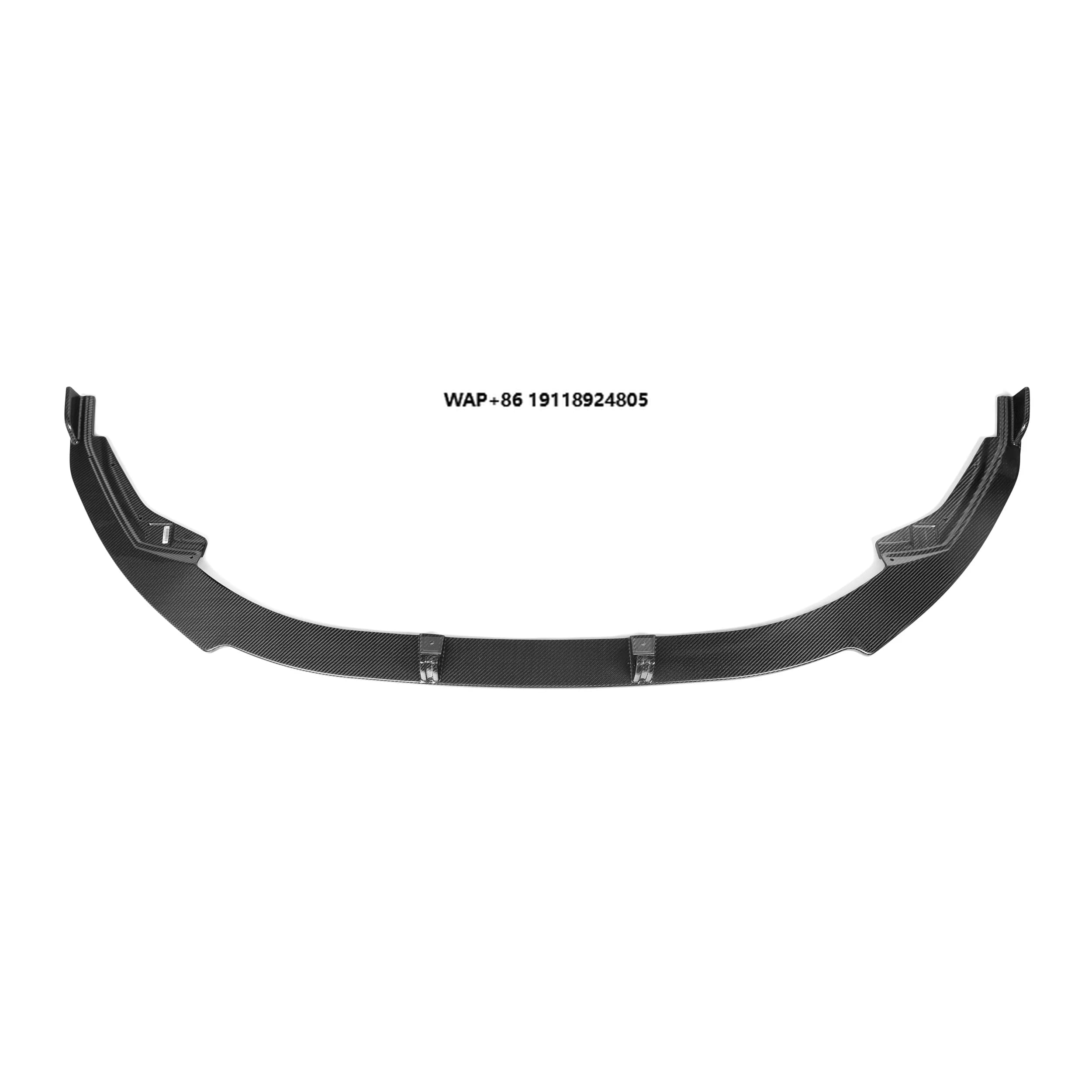Real Carbon Fiber A3 S3 Front Bumper Lip JC Style Carbon Fiber Auto Part for A3 S3 8Y 2021-UP A3 S3 8Y Front Lip