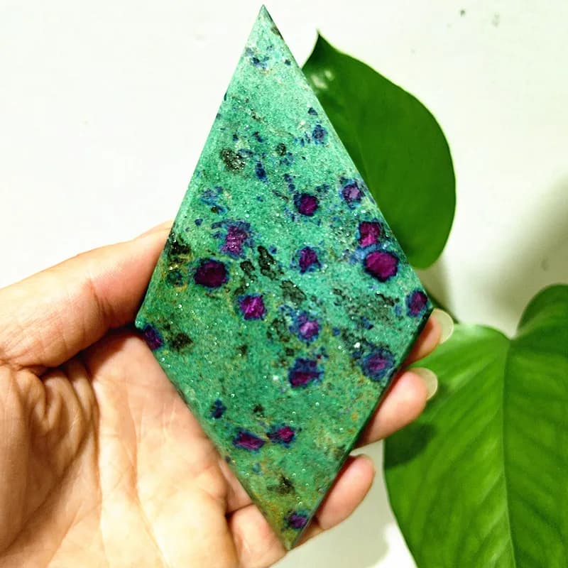 Natural Stone Unakite Gems Heart Of Mind Spiritual Meditation Chakra Reiki Healing Feng Shui Crystals Home Room Decoration
