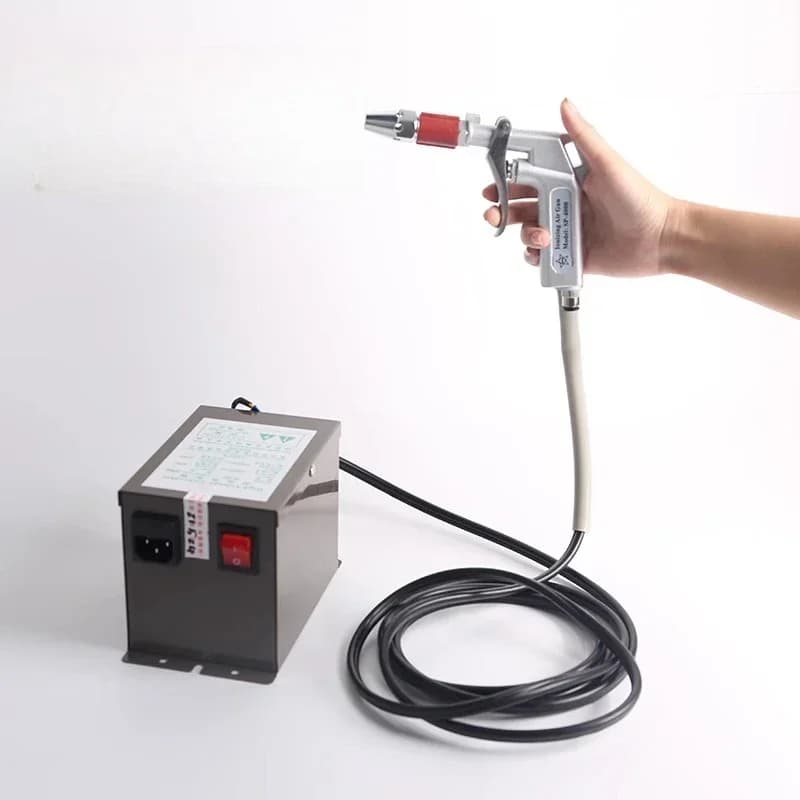 SP-4000 ion air gun/ion dust gun with power generator static eliminator