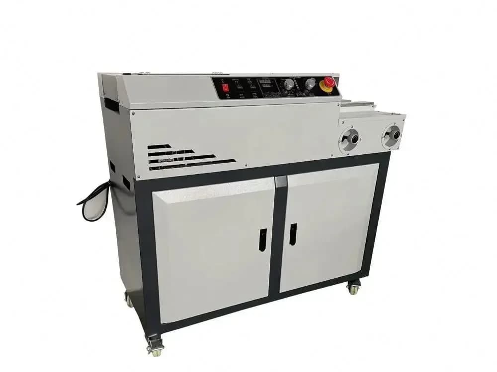WD-CAA4 Automatic Glue Binding Machine Glue Binder Machine Works Great Without Side Glue