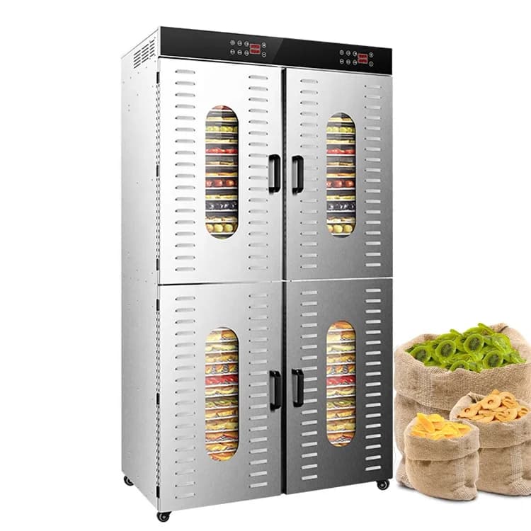 Industrial 80-Tray Food Dehydrator For Drying Fruit Vegetable Meat Herb For Food Shops On Sale