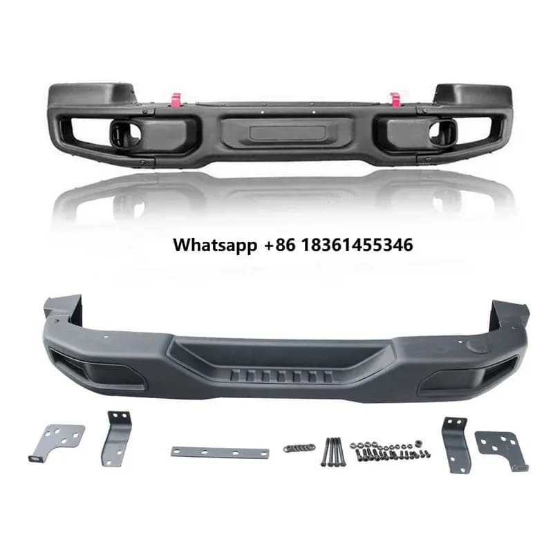 For  jk wrangler 07-17  Rubicon 10th anniversary front and rear bumper