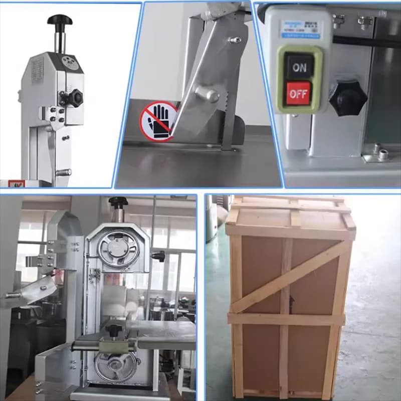 Commercial Bone Saw Meat Bone Cut in Band Machine Meat Cutting Machine for Frozen Meat
