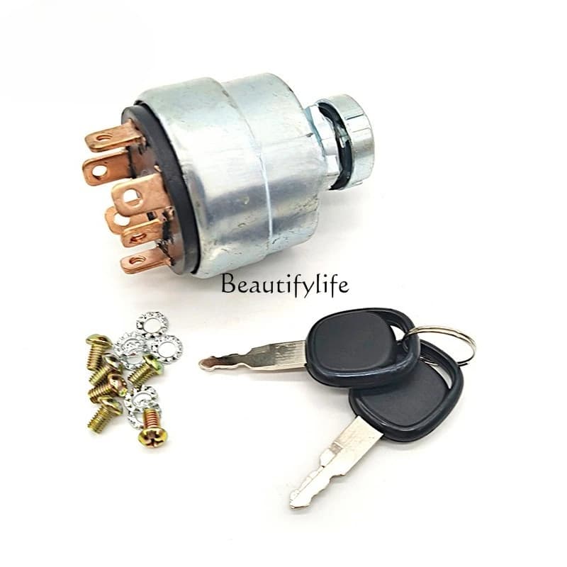 Excavator 907 908 60/65/85/150 Start ignition switch key Electric door lock Excavator accessories