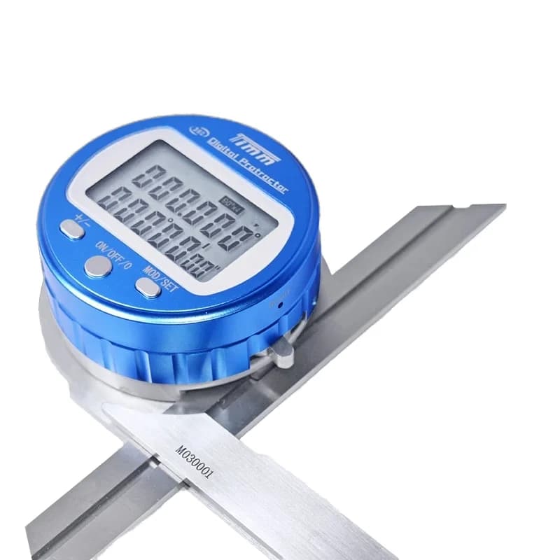 Electronic Digital Display Universal Angle Gauge 0-360 Degree Multifunctional ABS Material Angle Measurement Tool
