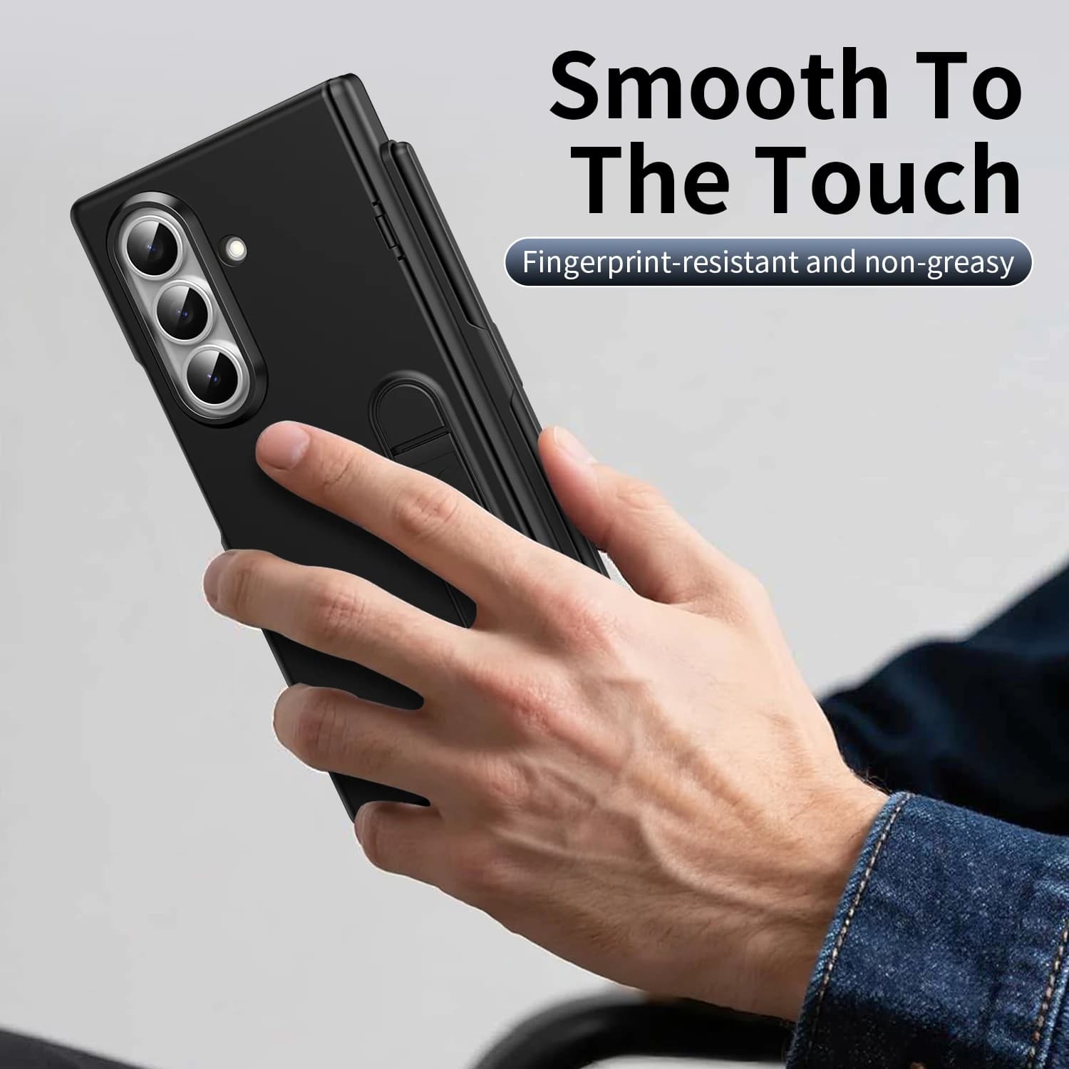 For Samsung Galaxy Z Fold3 4 5 6 7 Stand Case with S Pen &Screen Protector Invisible Fold Bracket Hinge Protect Phone Full Cover
