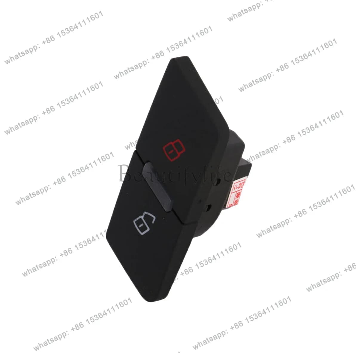 Car switch, door lock switch, front right 4FD962108