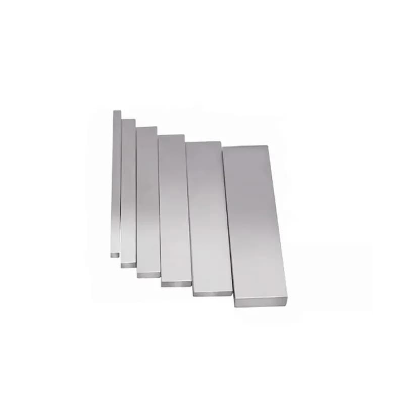 304 Stainless Steel Solid Square Bar 100mm 200mm 300mm 500mm 600mm Length High Strength Metal Stock