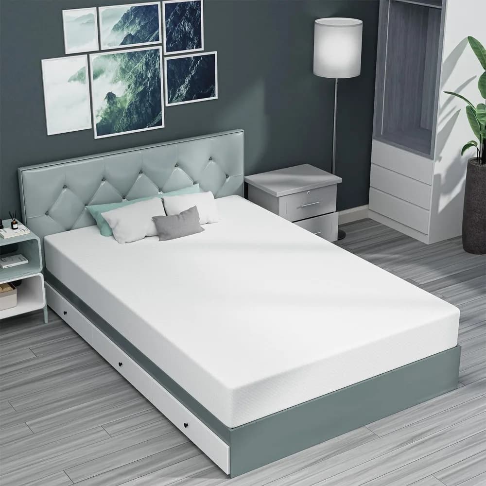 8 Inch Full Size Mattress in a Box,Medium Firm  with Pocket Spring and Soft Foam