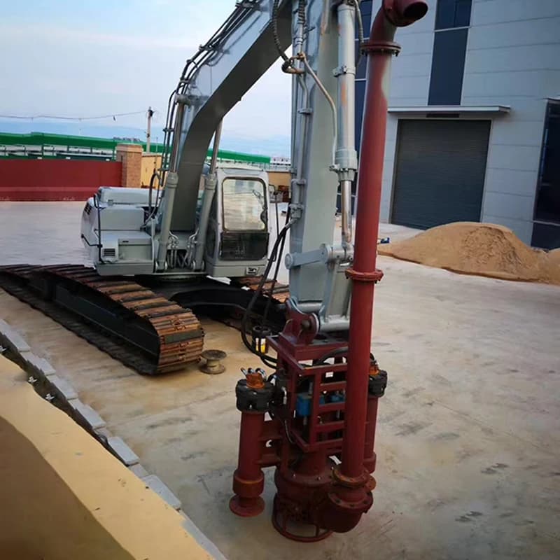 Manufacturer Excavator Sand Pump Hydraulic Slurry Pump Dredging Mud Large Hook Machine Submersible Mud Pump