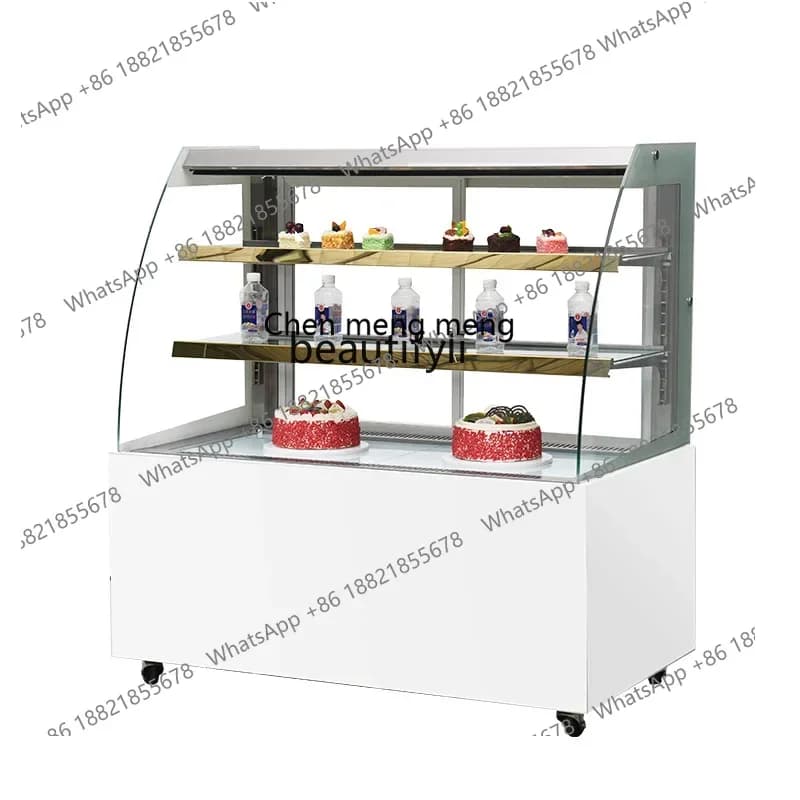 182Q Commercial refrigerated display cabinet Air-cooled cake cabinet Desktop small fresh-keeping cabinet