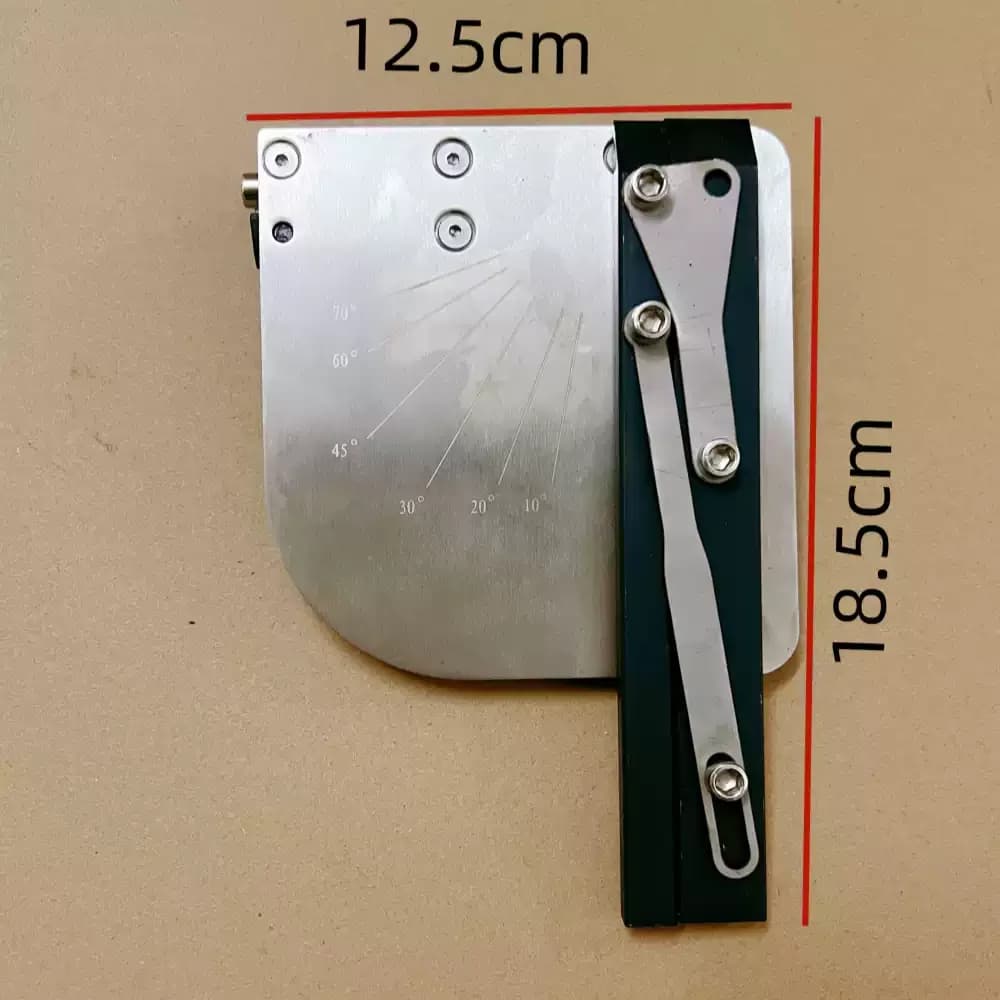 Sheet Metal Processing Hardware Magnetic Angle Measuring Tool Press Brake Positioning Auxiliary Bending Jig Rule