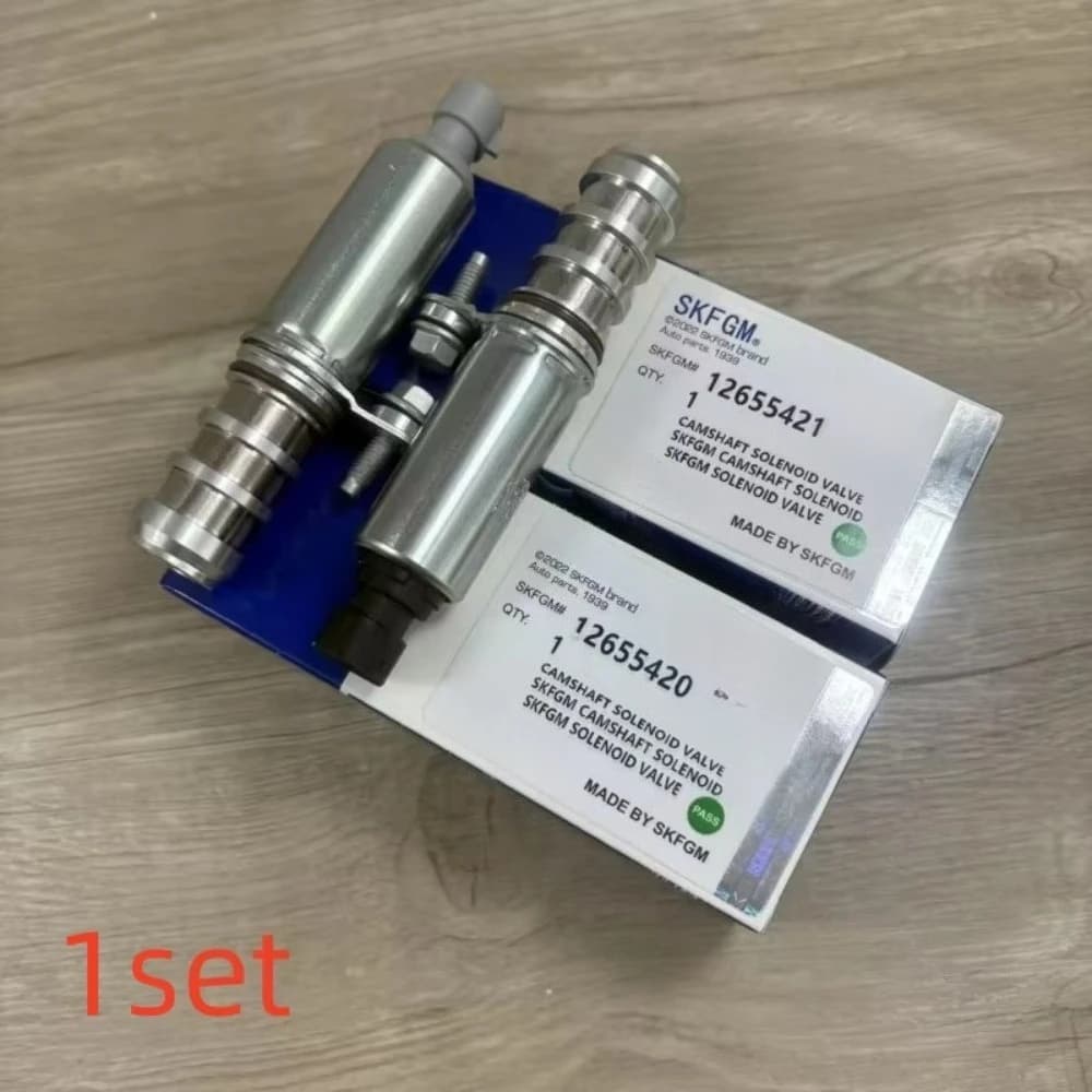 1 juego/2 uds válvula solenoide de actuador de árbol de levas de admisión y escape OEM 12655420 12655421   Para Terrain Chevy Ca