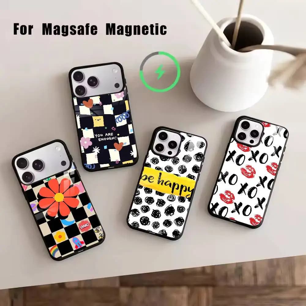 D-puzzle  Phone Case For iPhone17,16,15,14,13,12,11 Plus,Pro Magnetic with Magsafe Wireless Charging