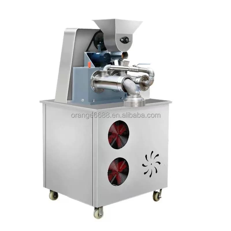 Automatic Spaghetti Pasta Processing Line Cold Noodles Vermicelli Extruding Machine Rice Corn Noodle Molding Press Machine