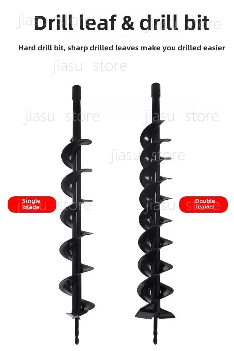 Ground Greenhouse Piling Engineering Hole Planting Earth Drilling Soil Drill Bit