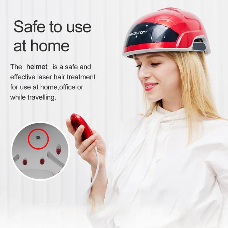 Inflammation Hair Loss Treatment Grow Infrared Red Light Infrared Therapy Hat Helmet Laser Cap for Hair Growth Regrowth
