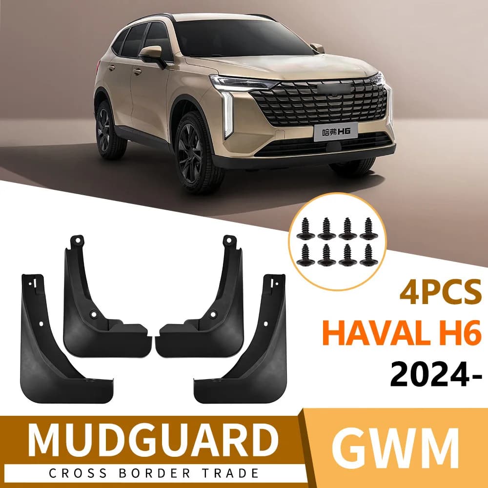 For Great Wall Haval H6 2024 fender tiles front and rear tires auto accessories 4runner accessories mud flaps fender flares