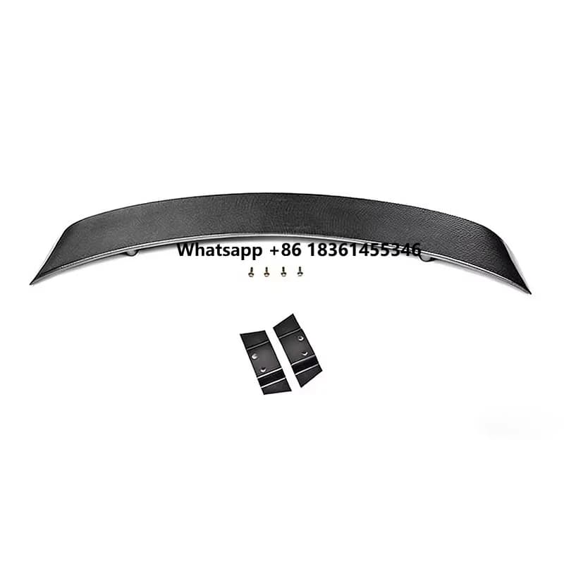 For  R8 2007-2016 Modified Tail Wing Top spoiler Auto accessories Carbon fiber Rear Spoiler