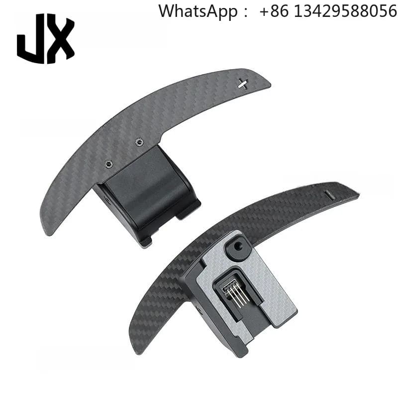 Wholesale Carbon Fiber Magnetic Shift Paddles for Ford Mustang Shelby GT500 GT350 EcoBoost Sports Design Style Models Ranger Fit
