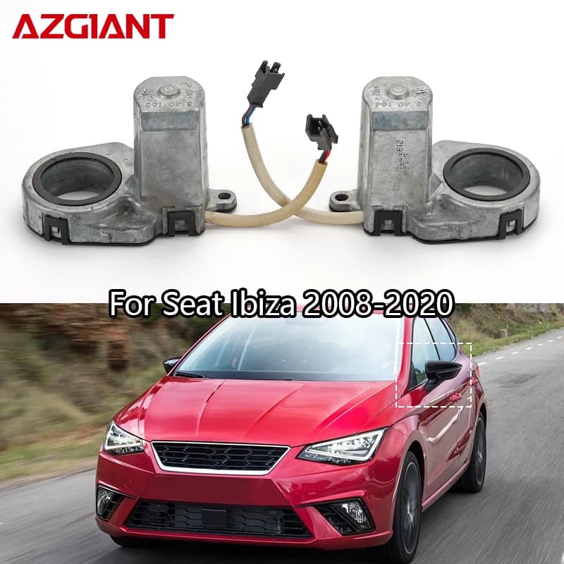 AZGIANT Side Rearview Door Mirrors Folding Motor Actuator For Seat Ibiza 2008-2020 Electric Power Repair Kit Module