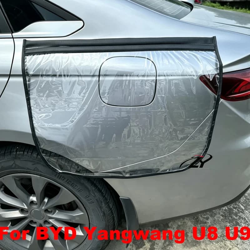 Magnetic Car Charging Port Cover Waterproof EV Charger Protector Heat Insulation for BYD Yangwang U8 U9 Universal Accessories