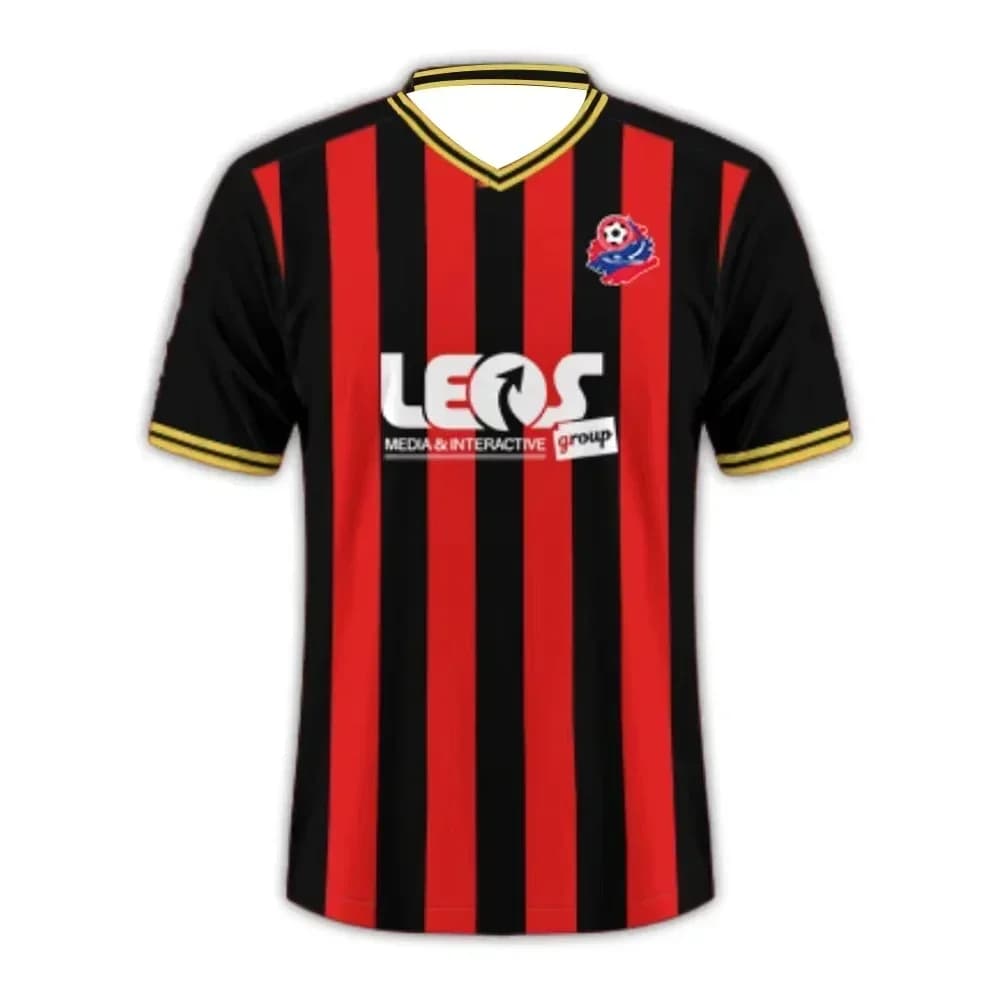 3D Print Outdoor Sport Quick-dry Breathable Men Tshirt Hapoel Haifa Football Team Jersey Parent-child Adult Kid Short-sleeve Top