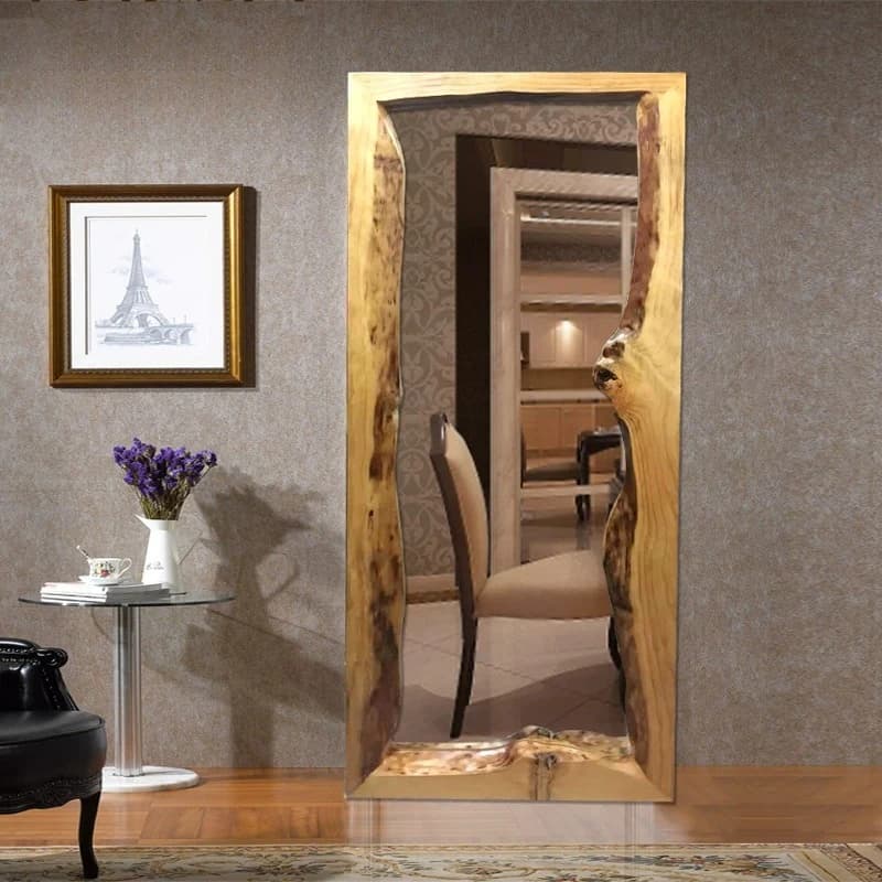 Luxury Funky Mirror Bathroom Floor Bedroom Girls Standing Big Full Body Living Room Mirror Modern Espelhos Home Decorations