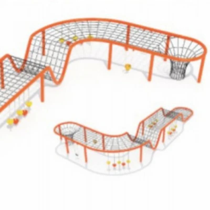 Ring swing climbing frame physical training climbing combination