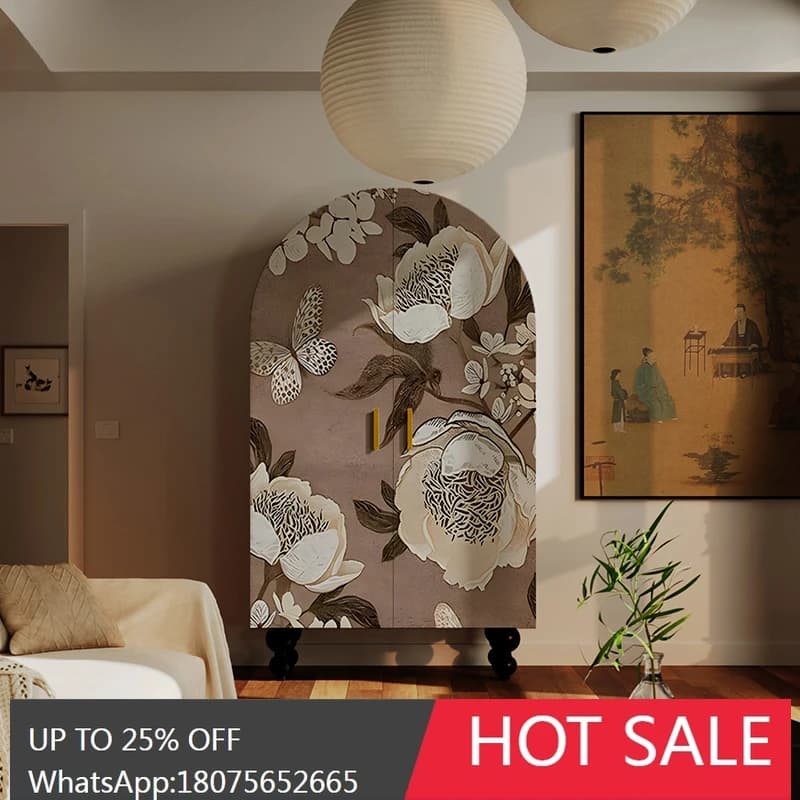bedside storage integrated clothes hanging clothes living room entrance corridor decorative locker