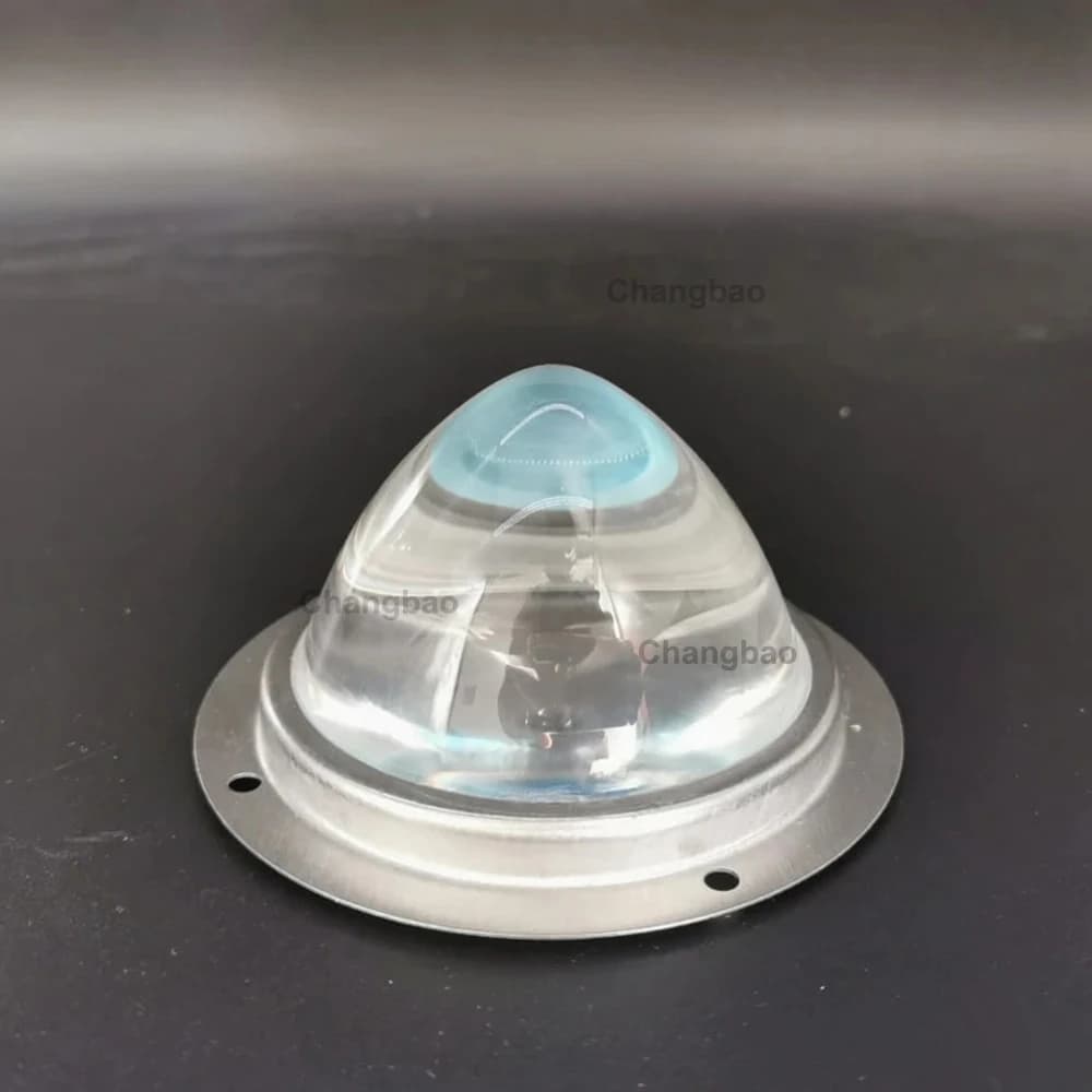 30degree 78*51mm Optical Glass Lenses 20w-150w High Power COB Led Lenses 78mm lenses