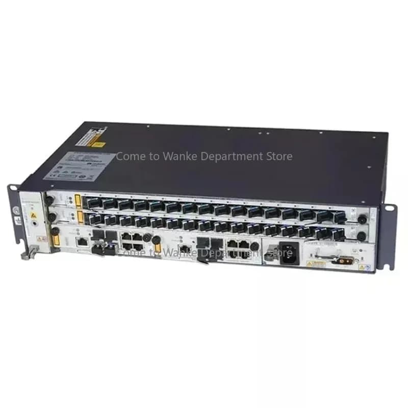 Original second-hand like-new MA5608T OLT with dual main controllers MCUD, gigabit uplink, 8-port and 16-port GPON service board