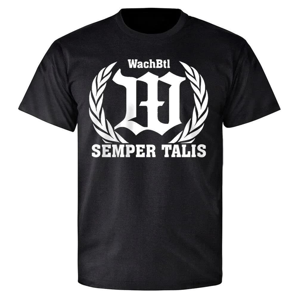 Bundeswehr Semper Talis Guard Battalion Emblem Badge T Shirt. Short Sleeve 100% Cotton Casual T-shirts Loose Top Size S-3XL