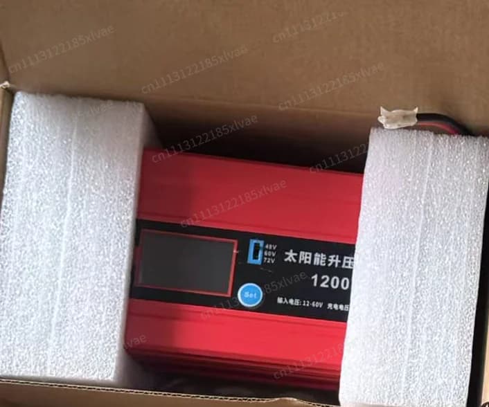 PV Photovoltaic Boost Controller 600W 1200W 48V-72V Solar Charging Regulator For Electric Scooter Vehicle