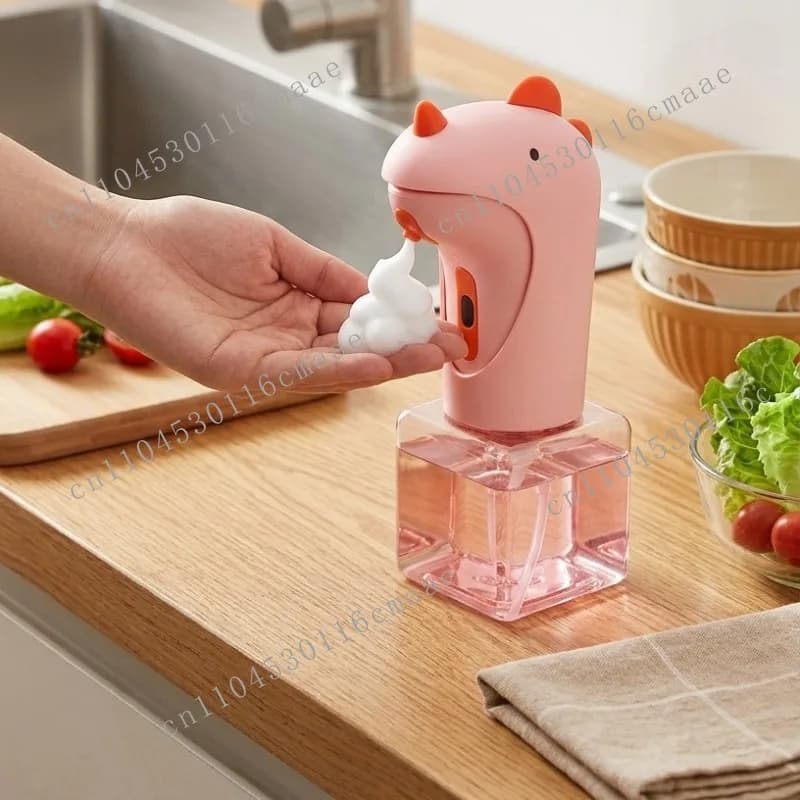 Cute Modeling Soap Dispenser ABS Foam Hand Sanitizer Automatic Sensor Dispenser