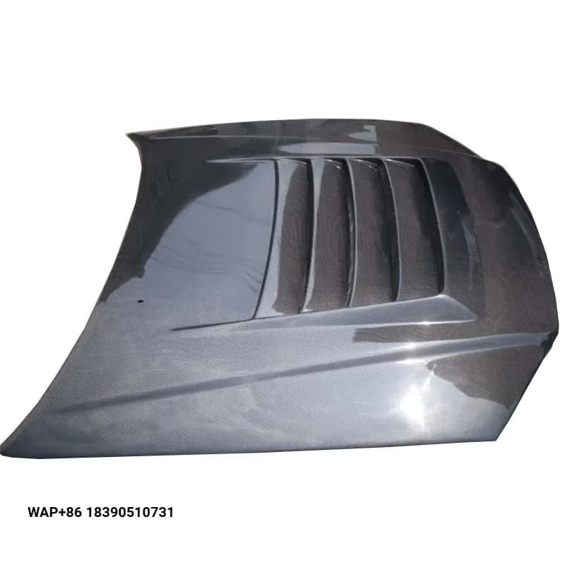 Car-Styling Carbon Fiber Hood Bonnet Fit for 1995-1996 Skyline R33 GTS Spec 1 NI Style Front Hood