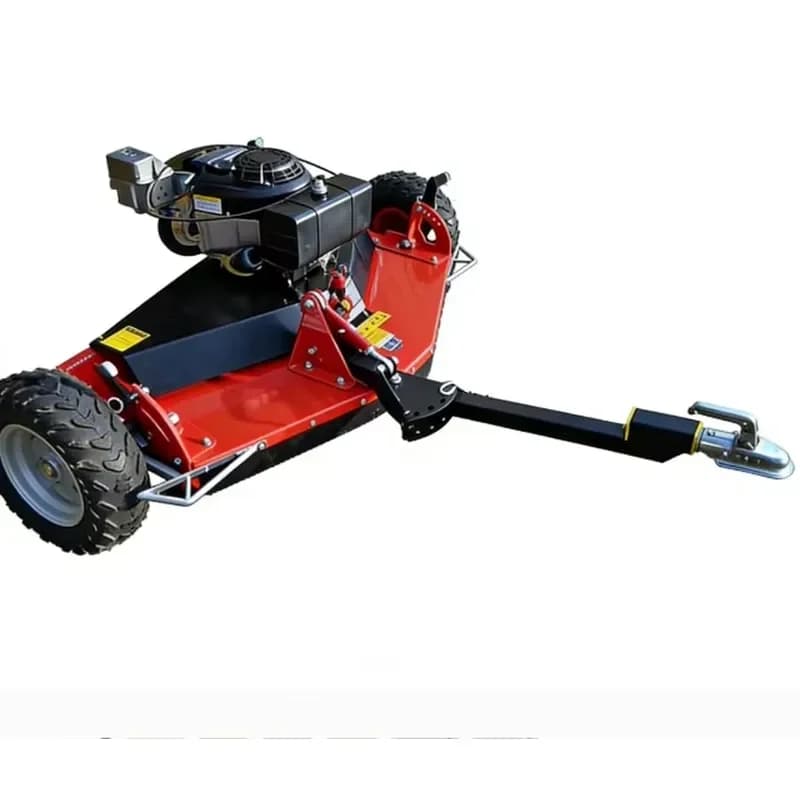 Heavy-Duty Towable Rotary Mower for ATV, 20-160mm Height Adjustable Grass Cutter for Large Area Lawn, Farm & Driveway