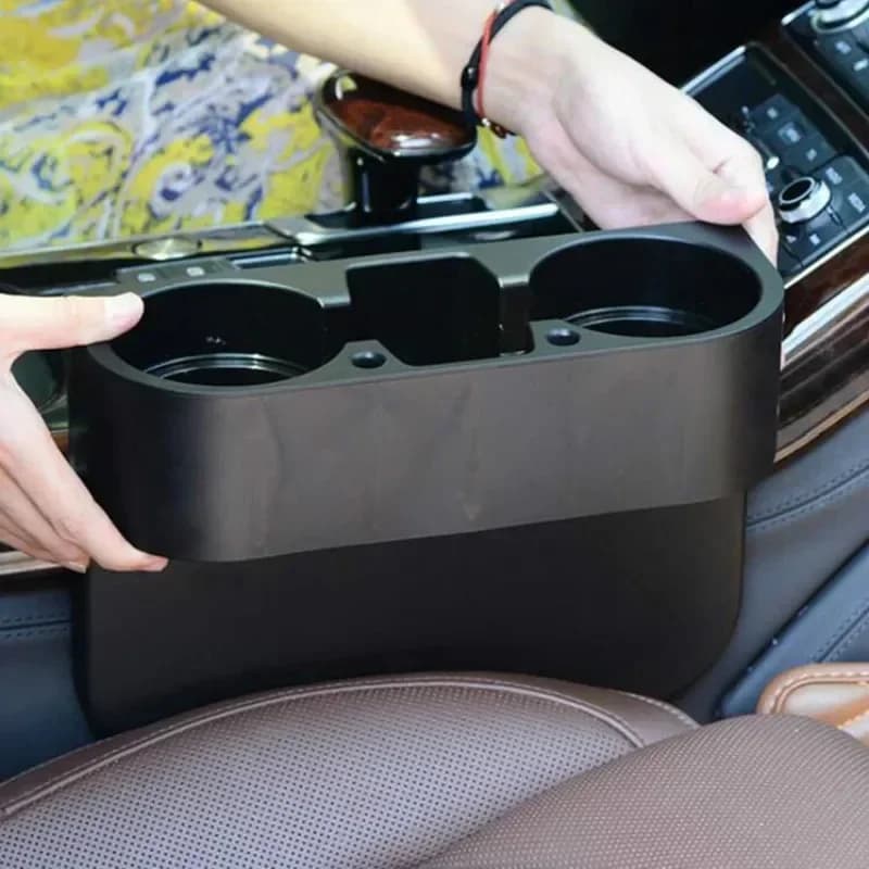Car Cup Holder Interior Organizer Portable Multifunction Vehicle Seat Gap Cup Bottle Phone Drink Holder Stand Car Accessories