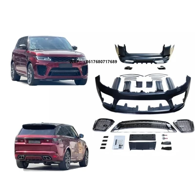 2018-2022 for  Sport SVR Body Kit New Condition Front Bumper Rear Bumper Fender Flares Exhaust Tip Upgrade Car Bumper