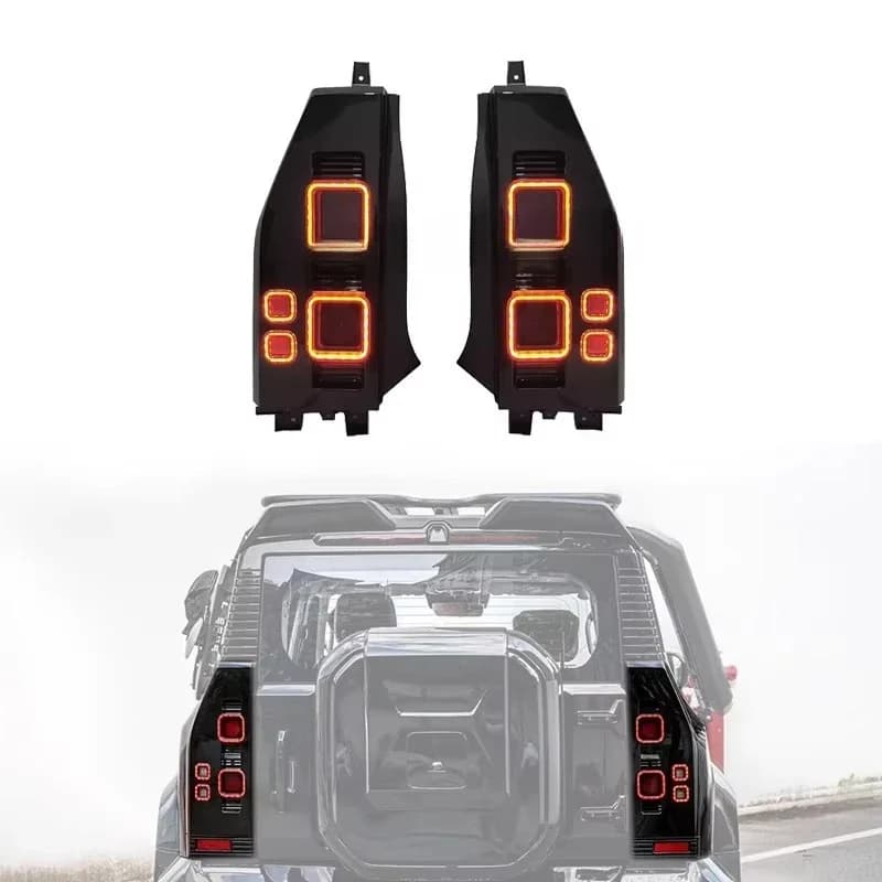 Upgrade Car LED Lamp Taillights Back Rear Turning Tail Light Assembly for Jetour T2 Traveler Accessoriescustom