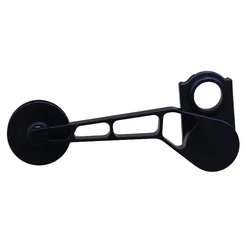 A new structure of chain extender, chain press, guide wheel steering wheel