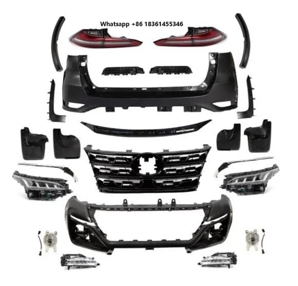 For Fortuner 2015 Upgrade To Fortuner 2021 Body Kit Low Type Car Body Kit