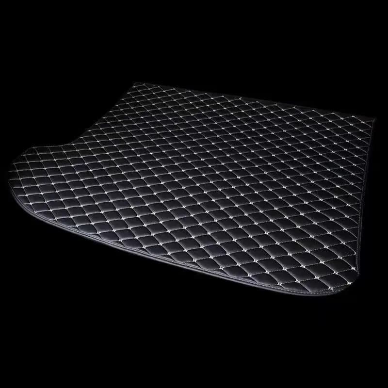 Durable Custom Made Leather Car Trunk Mat For Volkswagen VW Multivan T7 Year 2022-2027 Auto Carpet Parts