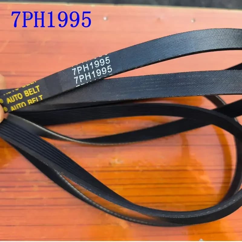 WZ-Tumble Dryer Rubber Belt 7PH1995 (7Ridges,1995mm Circumference) 650499 Compatible with Bosch Siemens iQ100/300/500/700/390/59